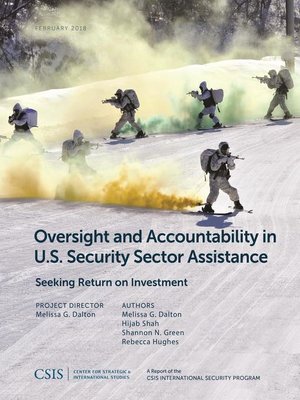 cover image of Oversight and Accountability in U.S. Security Sector Assistance